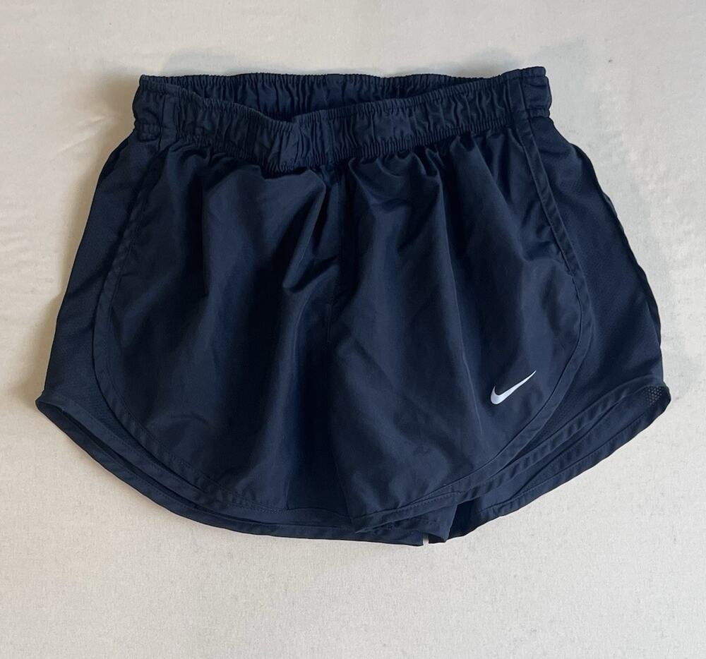 Nike Dri-FIT Women’s Black Athletic Shorts Elastic Waist Running Size S